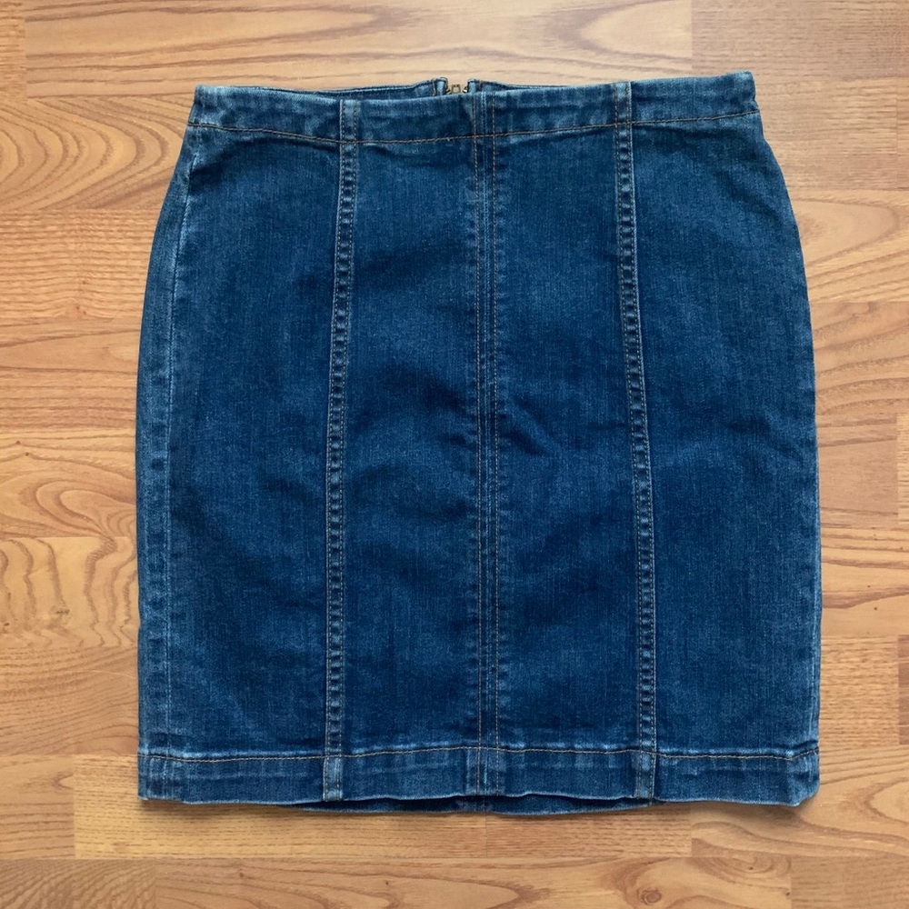 Jean Mini Skirt!